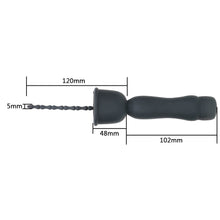 Load image into Gallery viewer, 10-Speed Vibrating USB Rechargeable Penis Plug
