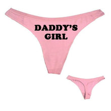 Load image into Gallery viewer, BDSM Panties &quot;Daddy&#39;s Girl&quot;
