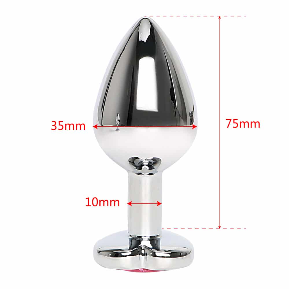 Plug Anal Cage De Chasteté, 11 X 6 Cm, Sextoy, Neuf