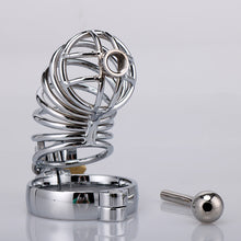 Load image into Gallery viewer, METAL CHASTITY CAGE 2.4 INCHES LONG
