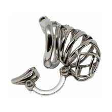 Load image into Gallery viewer, Spiked Metal Chastity Device 2.76 inches long
