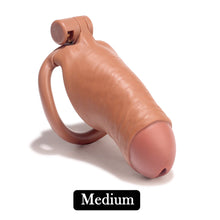 Load image into Gallery viewer, V2.0 Men&#39;s Simulated Penis Chastity Cage
