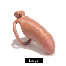 Load image into Gallery viewer, V2.0 Men&#39;s Simulated Penis Chastity Cage
