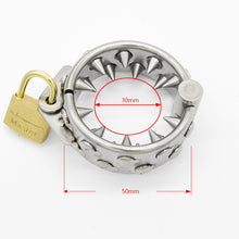 Load image into Gallery viewer, 2 Row Spiked Cock Ring

