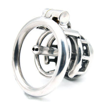 Load image into Gallery viewer, 316 Stainless Steel Male Dual Use PA Chastity Device
