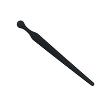 Load image into Gallery viewer, Sounding for Beginners | Black Silicone Urethral Play Penis Plug
