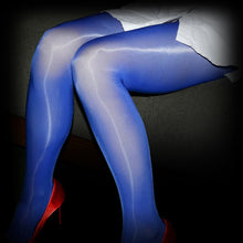 Load image into Gallery viewer, Transparent oily bottoming pantyhose
