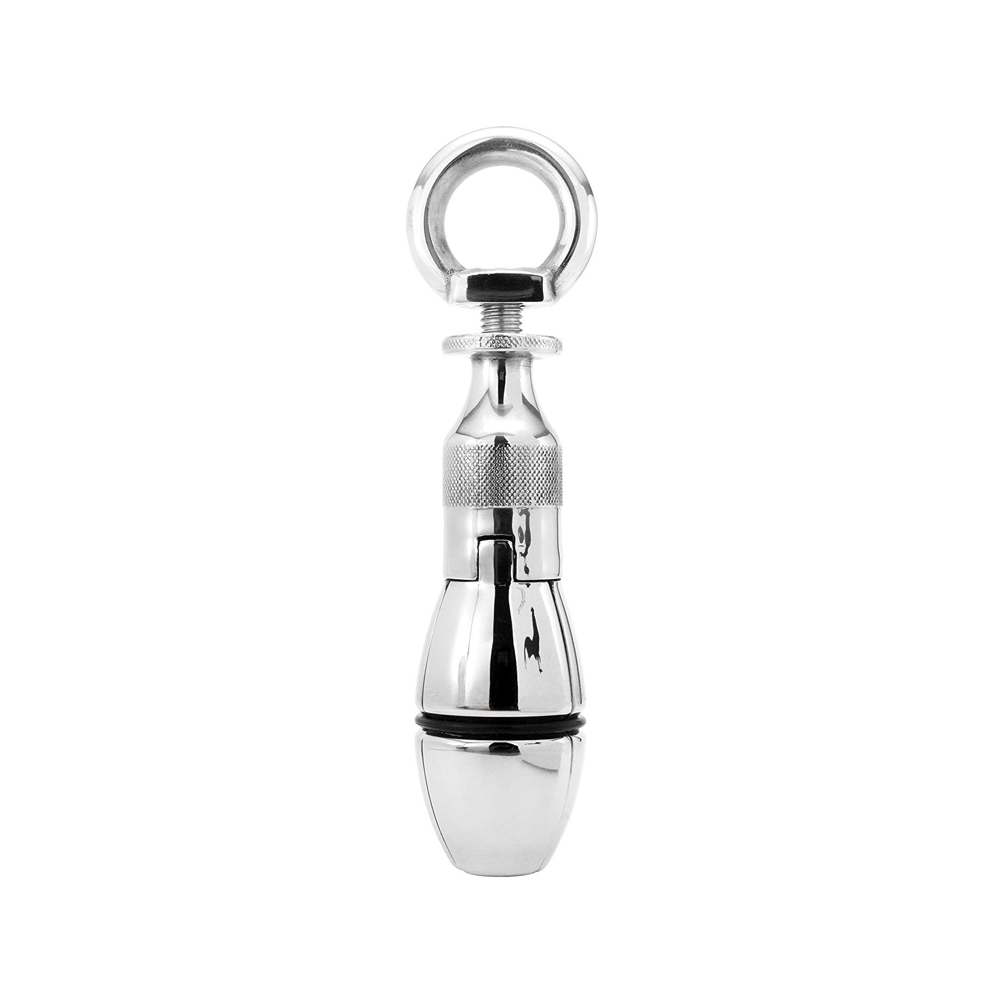 Locking Butt Plug Ringed – CHASTITY CAGE CO
