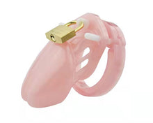 Load image into Gallery viewer, CC21 Closure (Small) | Firm Plastic Chastity Cage 2.75 Inches
