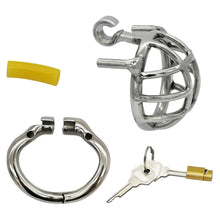 Load image into Gallery viewer, CC23 Stainless Steel Stealth Lock Male Chastity Device
