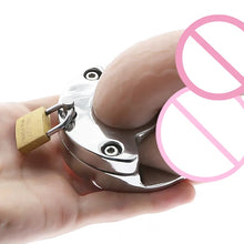 Load image into Gallery viewer, Chastity Cage with Heavy Ring
