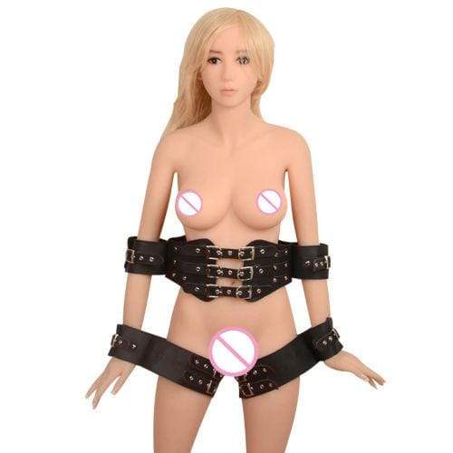 Gothic Belt-Type Thigh Restraints