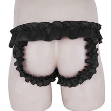 Load image into Gallery viewer, Slutty Sissy Open Butt Ruffle Panties
