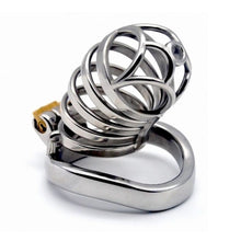 Load image into Gallery viewer, Metal Chastity Cage 2.36 inch Submission Cage
