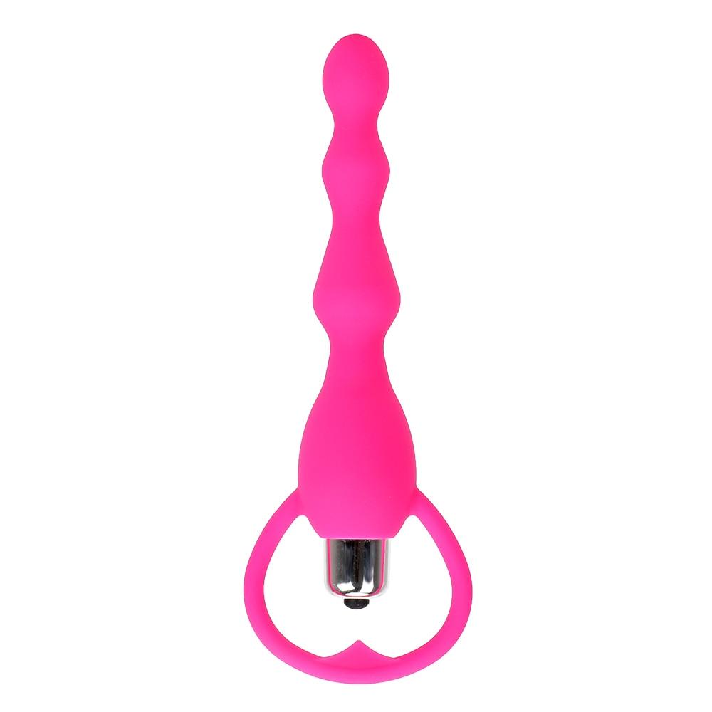 Long Anal Beads Plug & Prostate Massager