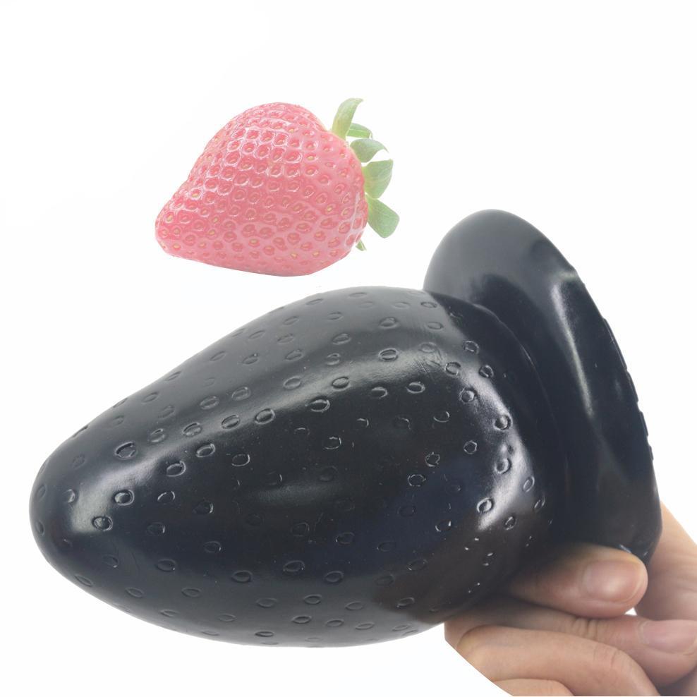 Sissy Strawberry Opener Butt Plug