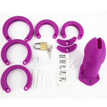 Load image into Gallery viewer, Silicone Chastity Cage Soft &amp; Strict
