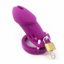 Load image into Gallery viewer, Silicone Chastity Cage Soft &amp; Strict
