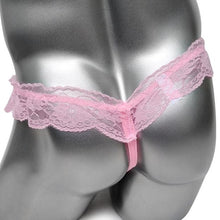 Load image into Gallery viewer, Ruffled Sissy Thong w/ Bows
