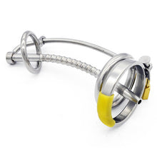 Load image into Gallery viewer, Stainless Steel Cock Ring Penis Ring Lock

