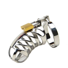 Load image into Gallery viewer, The Sexless Inn Keeper Metal Chastity Device 3.35 inches long
