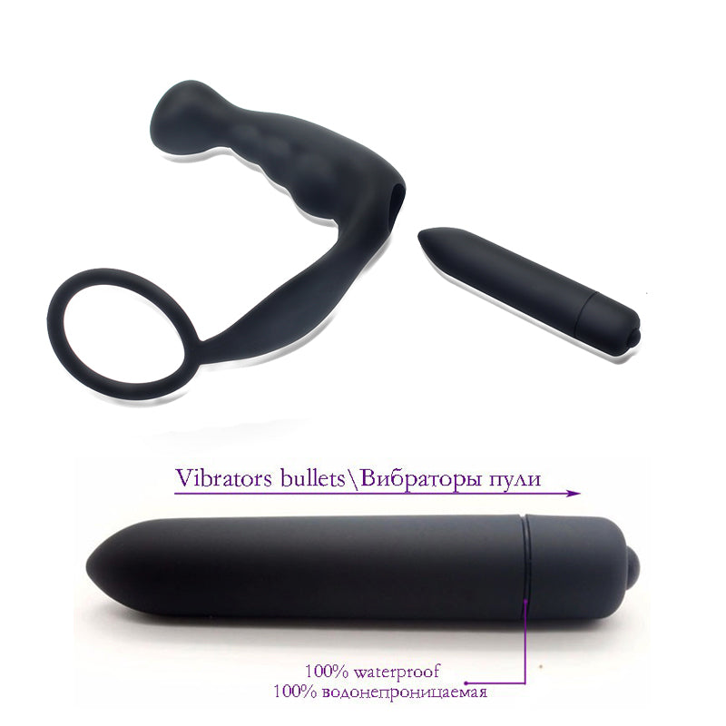 Sissy Silicone Prostate Massager  CHASTITY CAGE CO