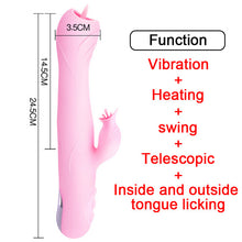 Load image into Gallery viewer, Heating Vibrator for Women G Spot Big Dildo
