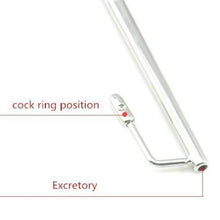 Load image into Gallery viewer, Large Hollow Urinary Catheter Penis Plug
