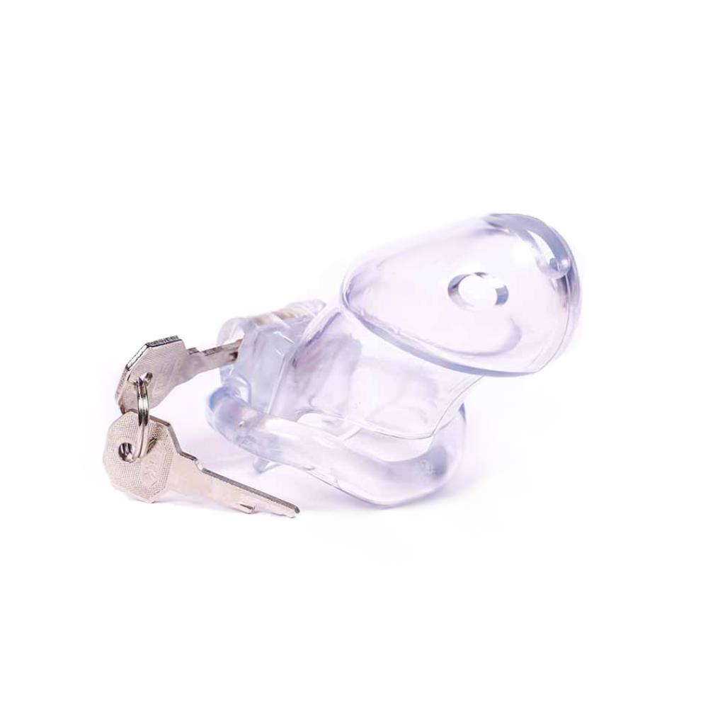 Resin Rod Holy Trainer Chastity Cage 1.89 inches and 2.36 inches long