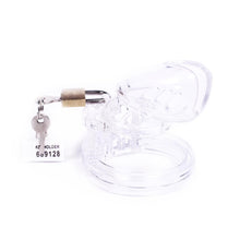 Load image into Gallery viewer, Plastic Chastity Cage 3.35 inches and 3.94 inches long
