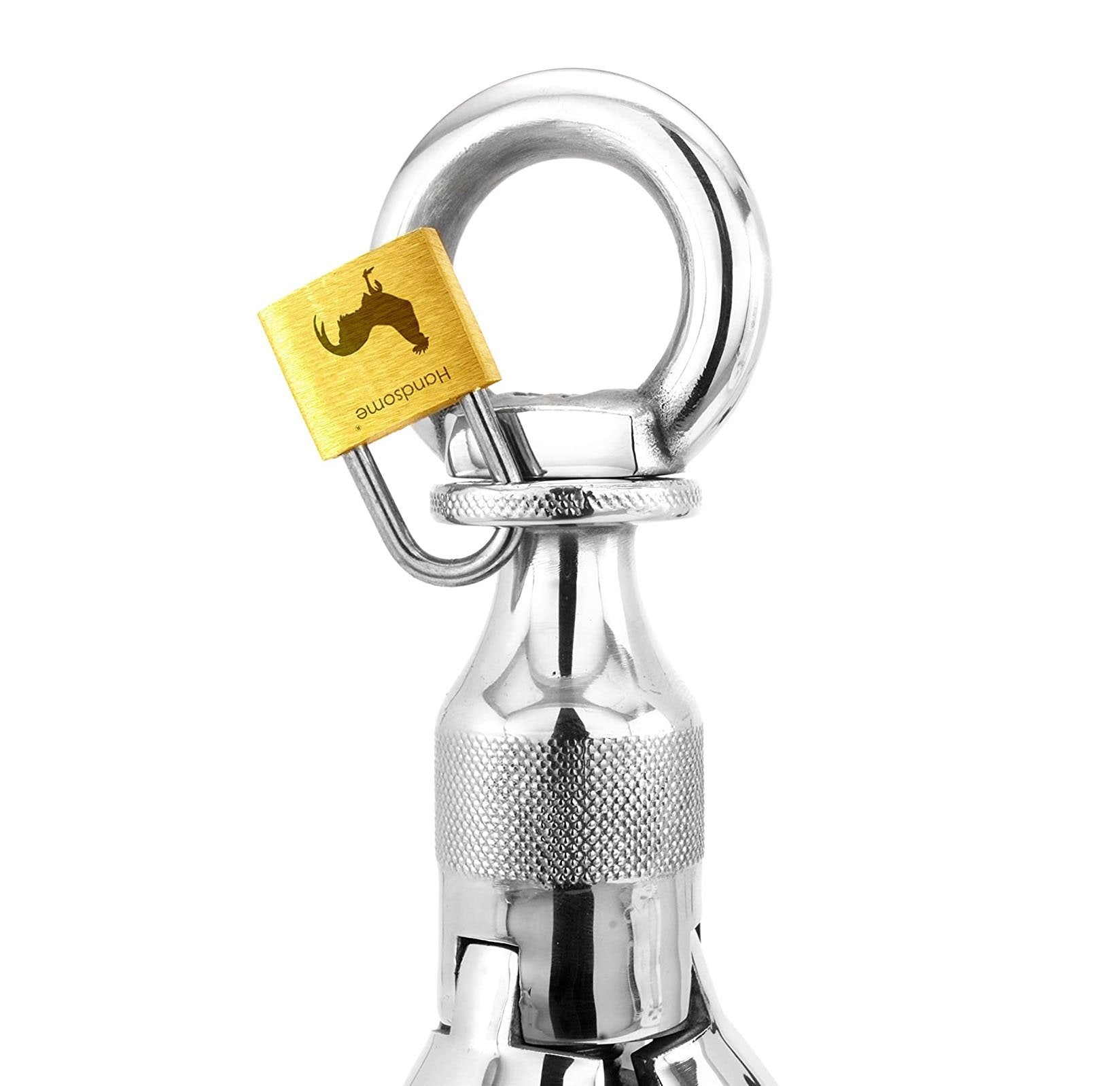 Locking Butt Plug Ringed CHASTITY CAGE CO Locking Butt Plug Ringed CHASTITY CAGE CO