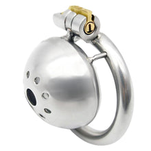 Load image into Gallery viewer, Small Metal Chastity Device 0.98 inch long
