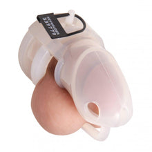 Load image into Gallery viewer, Sado Chamber Silicone Male Chastity Device 4.35 inches
