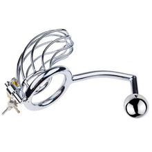 Load image into Gallery viewer, Anal Hook Set Ring Hook Banana Chastity Device
