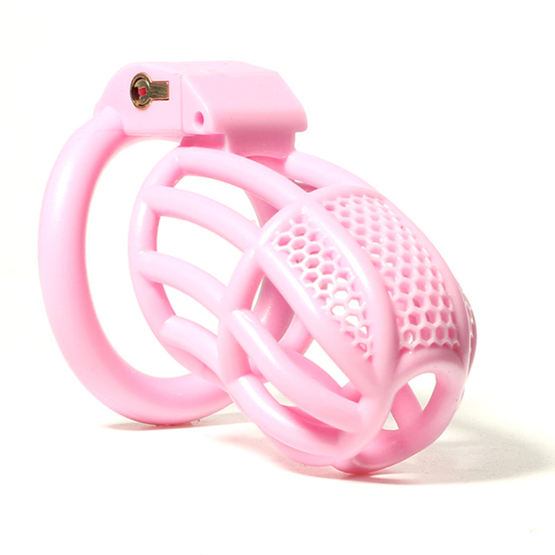 Honeycomb Chastity Device With 4 Ring