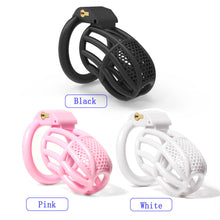 Load image into Gallery viewer, Honeycomb Chastity Device With 4 Ring
