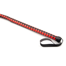 Load image into Gallery viewer, Braided Leather Pink Whip
