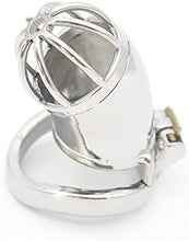 Load image into Gallery viewer, CC03 Hands Off  Large MaleChastity Cage 2.8 inches Long
