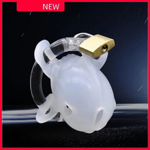 Load image into Gallery viewer, CC51 Adjustable Soft Silicone Male Chastity Device
