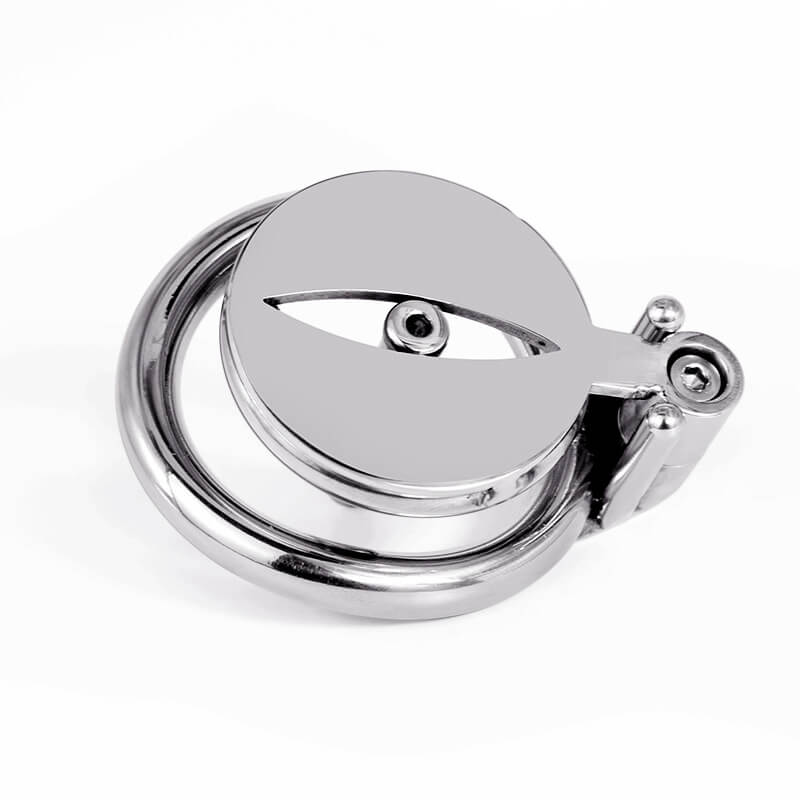 CC71 Stainless Steel Flat Chastity Cage
