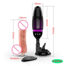 Load image into Gallery viewer, CC77 Emote Control Heating Artificial Penis Butt Plug Anal Sex Machine
