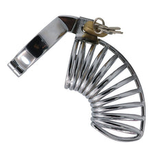 Load image into Gallery viewer, Metal Chastity Cage 4.0 Inches Long
