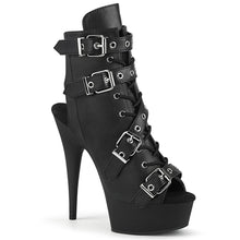 Load image into Gallery viewer, Seductive-1070 Exotic Boot | Black Faux Leather
