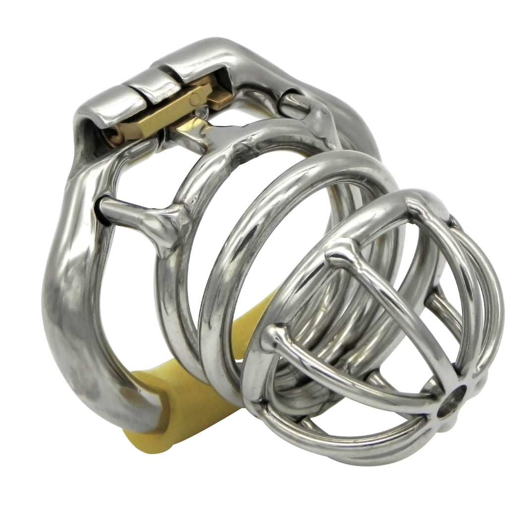 CC11 Stainless Steel Stealth Lock Male Chastity Device