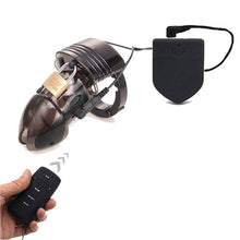 Load image into Gallery viewer, Electric Chastity Cage with Electrostimulation Box
