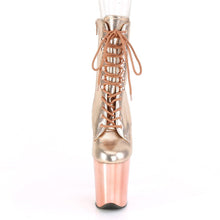 Load image into Gallery viewer, Seductive-1120 Exotic Boot | RoseGold Faux Leather
