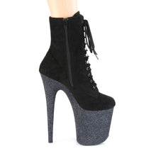 Load image into Gallery viewer, Seductive-A800 Exotic Boot | Black Faux Suede
