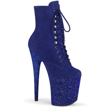 Load image into Gallery viewer, Seductive-A802 Exotic Boot | Blue Faux Suede
