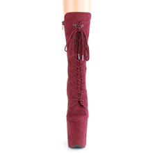 Load image into Gallery viewer, Seductive-1050FS Exotic Boot | Burgundy Faux Suede
