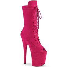 Load image into Gallery viewer, Seductive-1051FS Exotic Boot | Fuchsia Faux Suede
